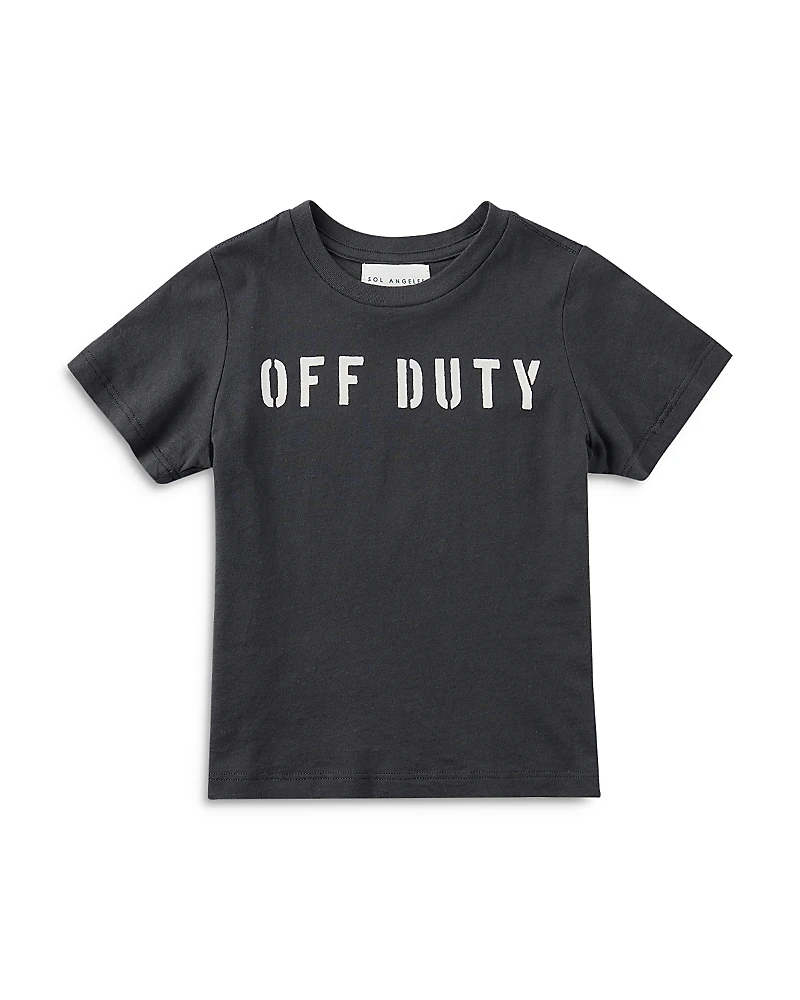 Sol Angeles Unisex Marlow Cotton Off Duty Graphic Tee - Little Kid, Big Kid