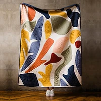 Anchal Petal Quilt Throw