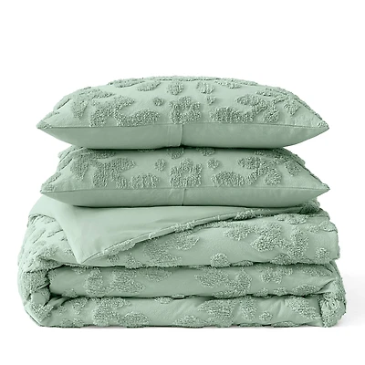 Peri Home Laurel Chenille Duvet Cover Set