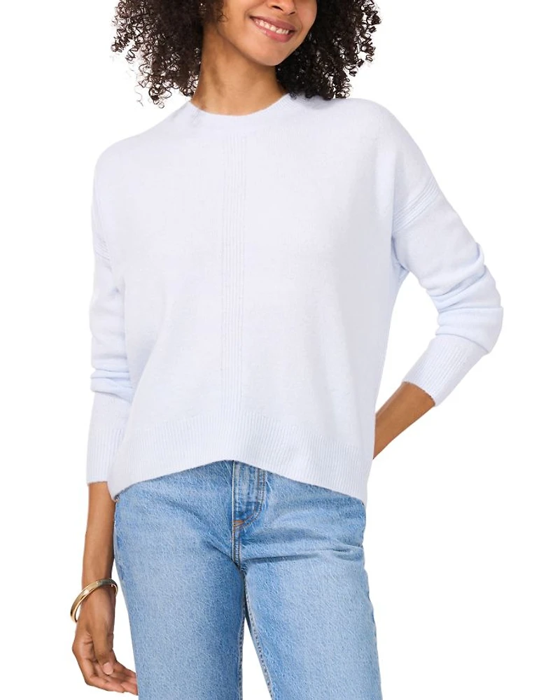 Center Seam Crewneck Sweater