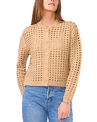 Vince Camuto Crewneck Cardigan Sweater