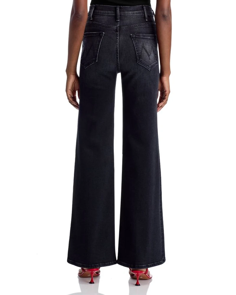 The Hustler Roller Sneak High Rise Jeans Not Today Satan