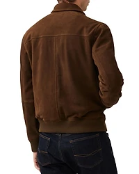 Redvale Zip Front Suede Jacket