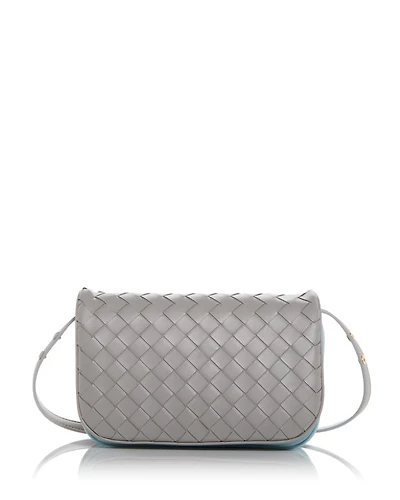 Intrecciato Leather Shoulder Bag