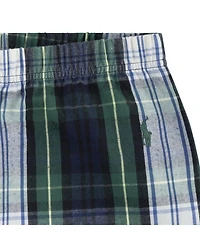 Boy's Plaid Pajama Set - Little Kid