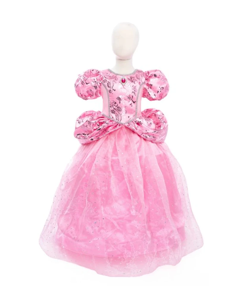 Royal Pretty Princess Pink Dress - Ages 3 8 Years