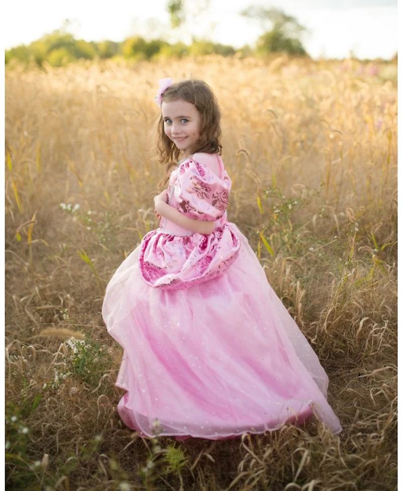 Royal Pretty Princess Pink Dress - Ages 3 8 Years