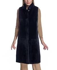 Reversible Shearling Lamb Vest