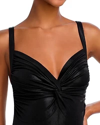 Twist One Piece Swimsuit