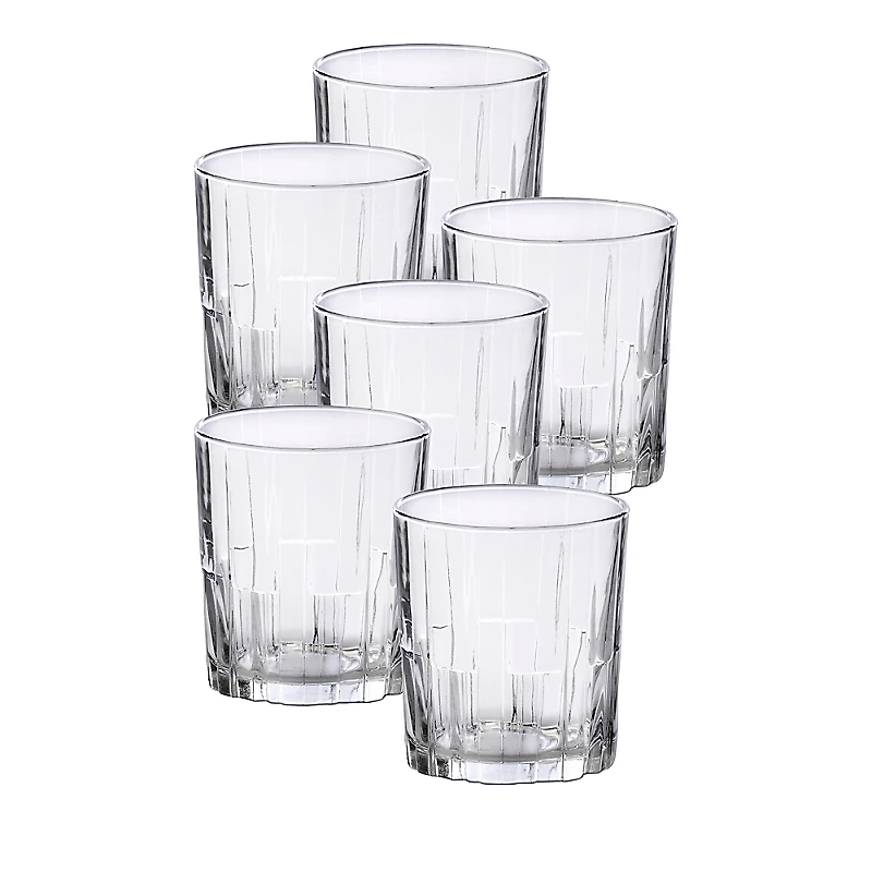 Duralex Jazz 7 oz. Clear Tumbler, Set of 6