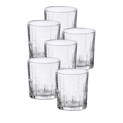 Duralex Jazz 7 oz. Clear Tumbler, Set of 6