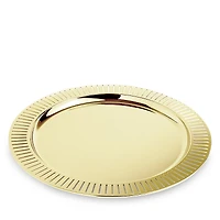 Anna new york Striations Serving Tray Round