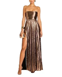 Iris Metallic Dress