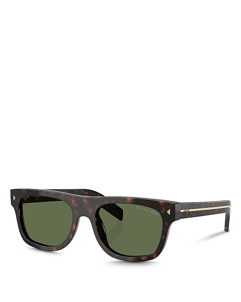 Prada Iconic Plaque Pillow Sunglasses, 55mm