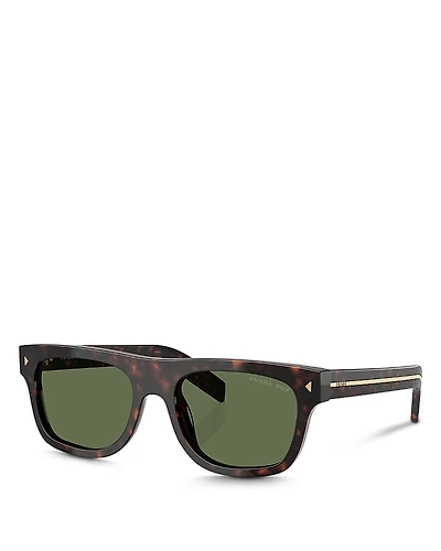 Prada Iconic Plaque Pillow Sunglasses, 55mm
