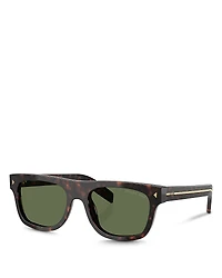 Prada Iconic Plaque Pillow Sunglasses, 55mm