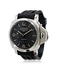 Pre-Owned Panerai Stainless Steel Luminor 1950 Watch Gmt PAM00533 51.10 mm