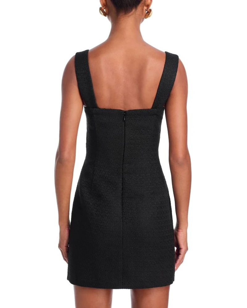 Sweetheart Neck Mini Dress