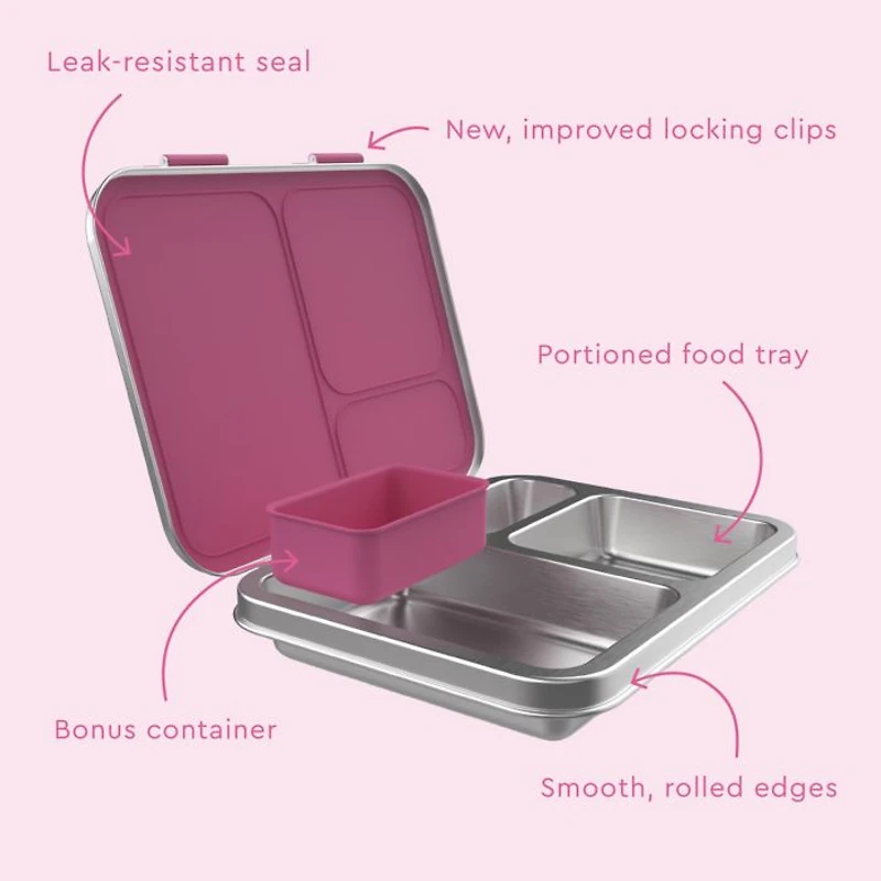 Kids Stainless Steel Leak Resistant Lunch Box