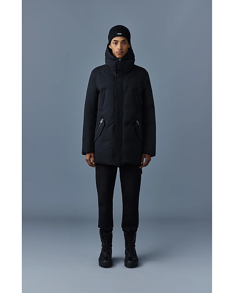Mackage Edward 2-in-1 Down Coat with Removable Hooded Bib