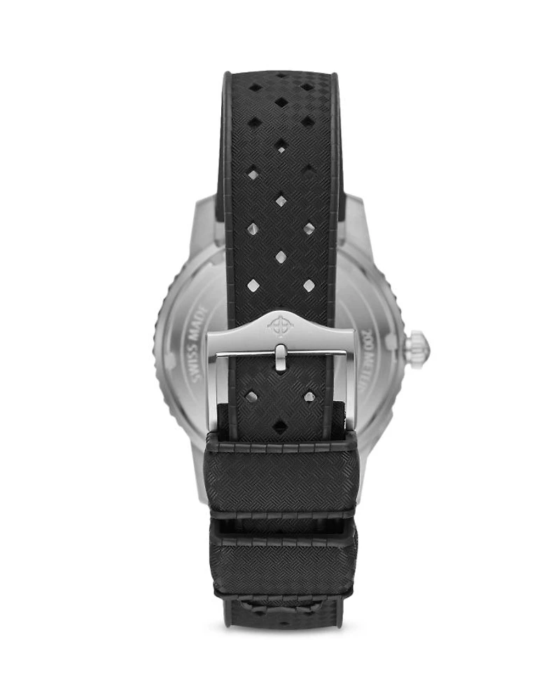 Compression Diver Automatic Rubber Strap Watch