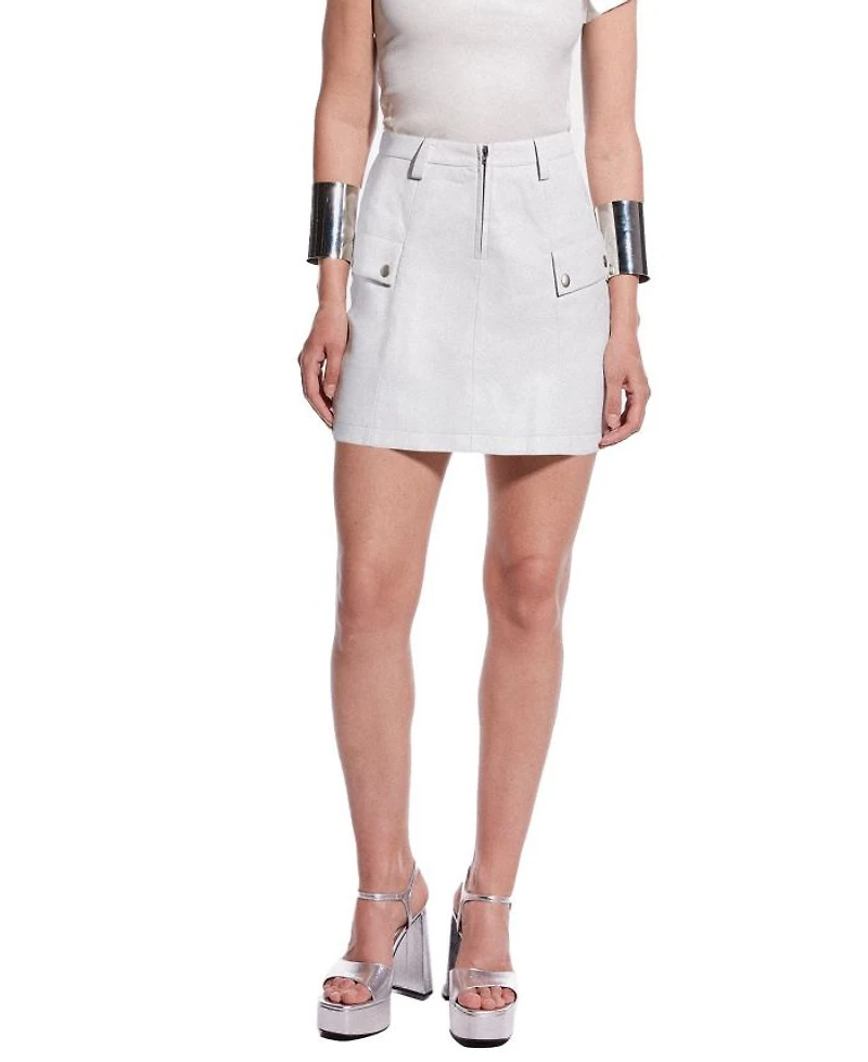 Jameson Recycled Leather Skirt