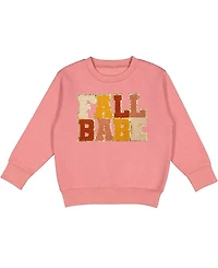 Sweet Wink Girls' Fall Babe Patch Sweatshirt - Little Kid, Big Kid