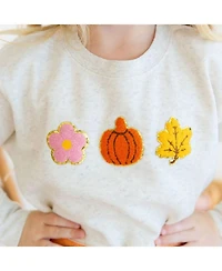Girls' Pumpkin Fun Patch Sweatshirt - Little Kid, Big Kid