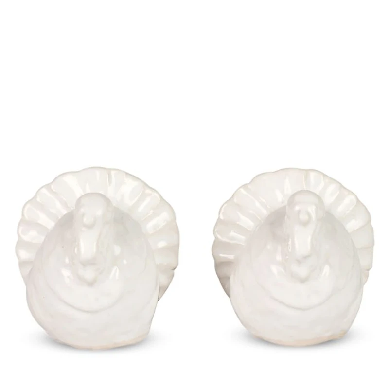 Pietra Tacchino Figural Salt and Pepper Shakers