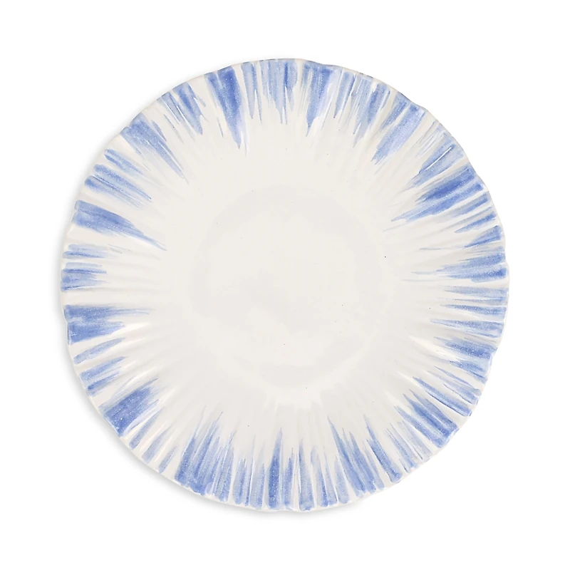 Vietri Bari Blue and White Salad Plate