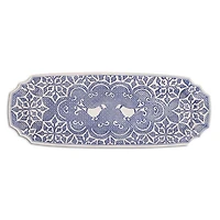 Uccello Blu Long Oval Platter