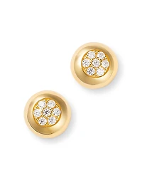 Bloomingdale's Fine Collection Diamond Pave Stud Earrings