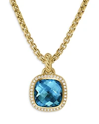 Albion® Pendant 18K Yellow Gold with Gemstones and Diamonds