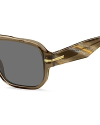 Rectangle Sunglsses, 58mm