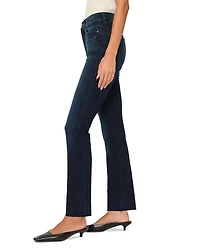 Halle Instasculpt Straight Leg High Rise Jeans Mediterranean