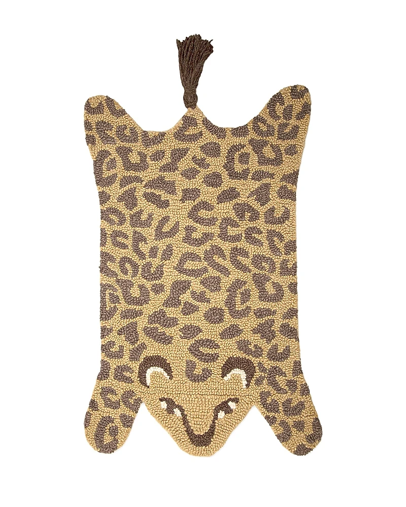 Crane Baby Leopard Shape Rug - Ages 0-36 Months