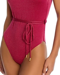 Plunge One Piece Swimsuit - Exclusive