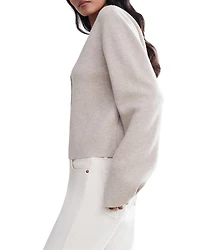 Chelsea Wool & Cashmere V Neck Cardigan