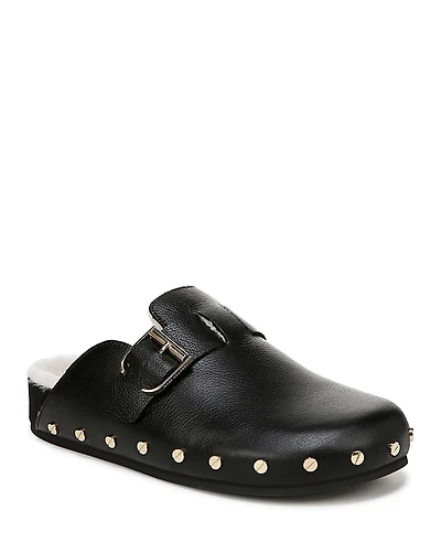 Veronica Beard Women's Fern-2 Studded Clog Flats