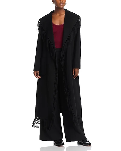 Simkhai Carrie Fringe Coat