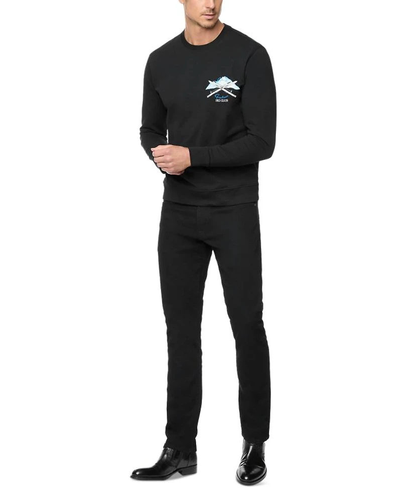 Hit The Slopes Cotton Printed Classic Fit Sweatshirt