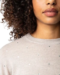 Kandy Merino Wool Crystal Sweater
