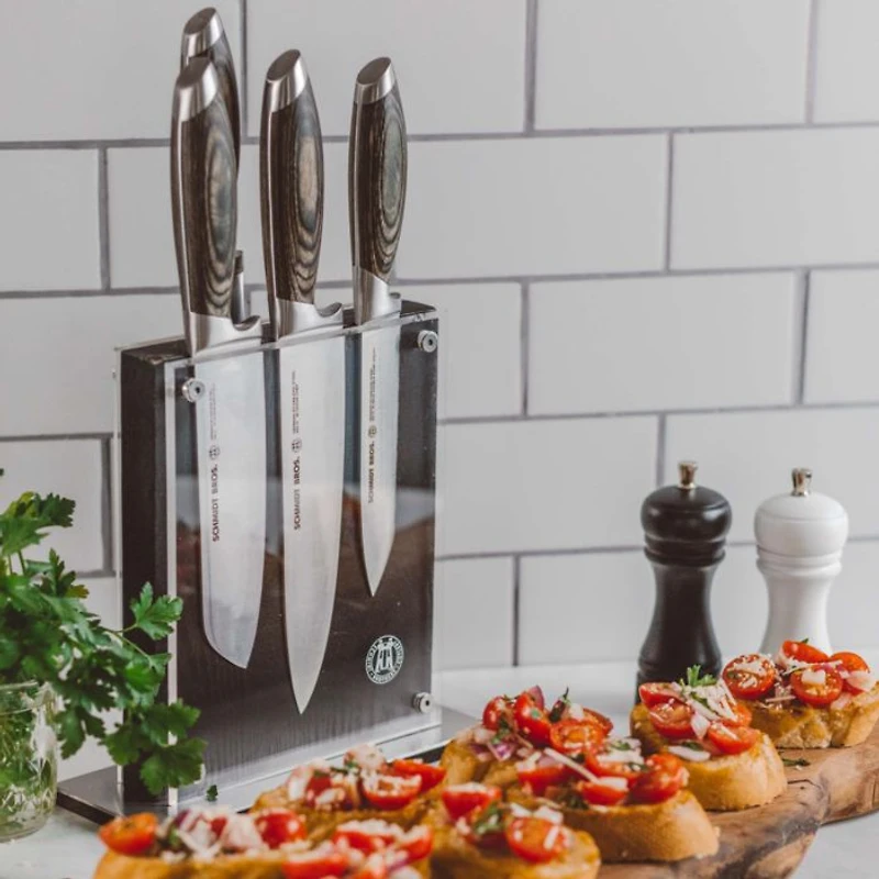 Cutlery Bonded Ash  7-Pc. Knife Block Set