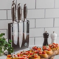 Cutlery Bonded Ash  7-Pc. Knife Block Set