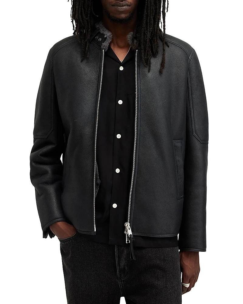 Allsaints Hayward Leather Jacket
