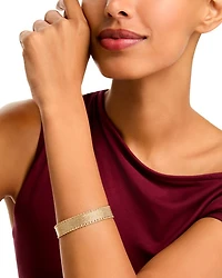 14K Yellow Gold Mesh Rope Bracelet