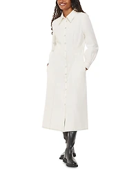 Whistles Petite Harlowe Denim Midi Dress