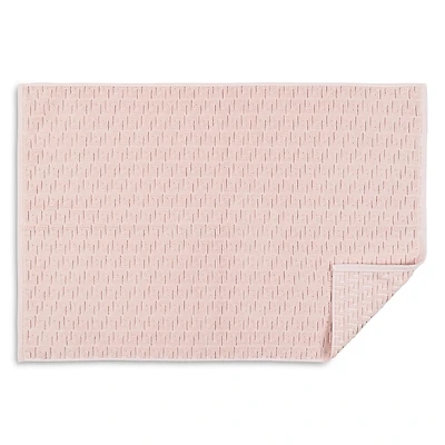 Matouk Athena Cotton Sculpted Greek Key Tub Mat