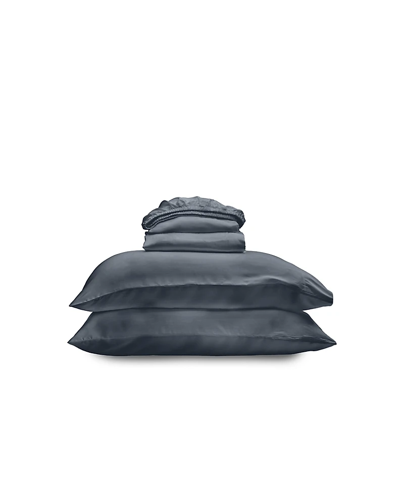 ettitude Airy CleanBamboo Sateen+ Sheet Set, Queen