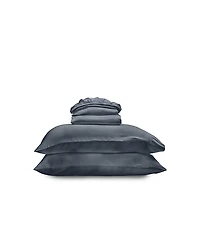 ettitude Airy CleanBamboo Sateen+ Sheet Set, Queen